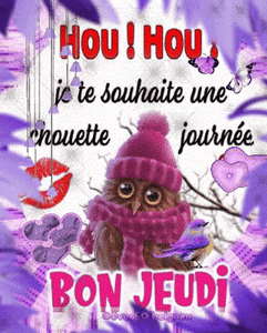 Gif animé Bon jeudi comique